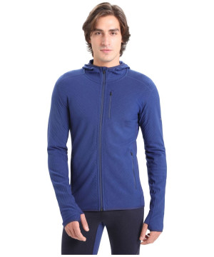 Shifter long sleeve zip hood top